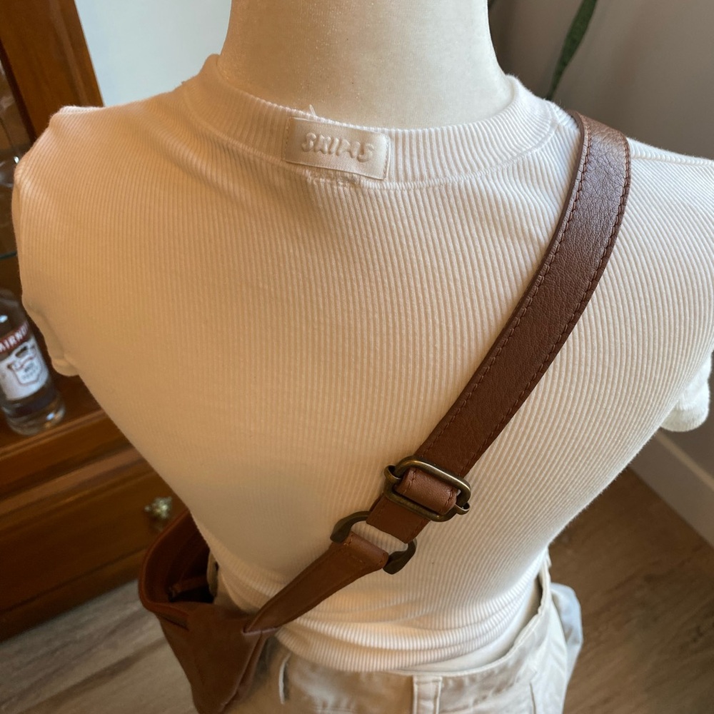 SKIMS Cream Ribbed Top - Picture 3 of 6